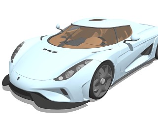超精细汽车模型 柯尼塞格 Koenigsegg Regera